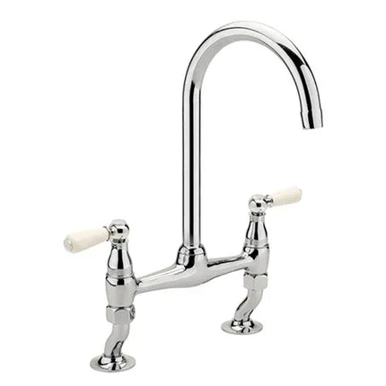 Georgian Dual Handle Kitchen Mixer (WRAS)