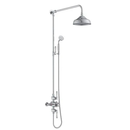 Georgian Thermo Shower Mixer & Riser Kit (WRAS)