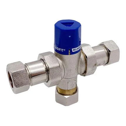 Reliance Easifit 2-in-1 Thermostatic Mixing Valve 15mm TMV2 TMV3 WRAS Approved
