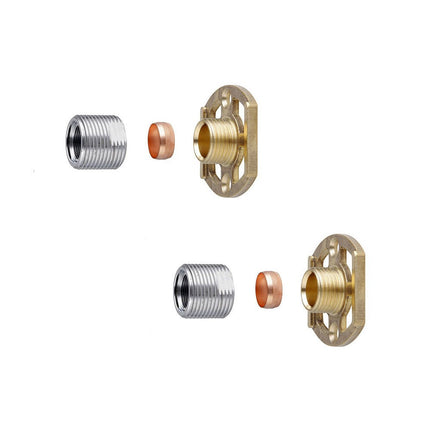 Bar Shower Fast Fix Bracket Pair