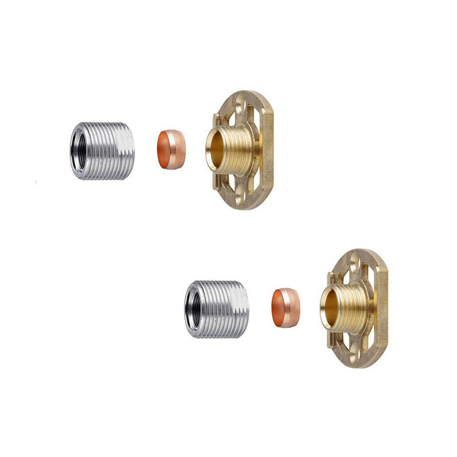 Bar Shower Fast Fix Bracket Pair