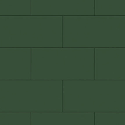 Wetwall Tile Collection - Metro Tile Effect Shower Wall Panels 2440x1220mm Moss Tile