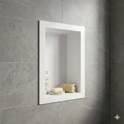 Wetwall Designer Niche White Single