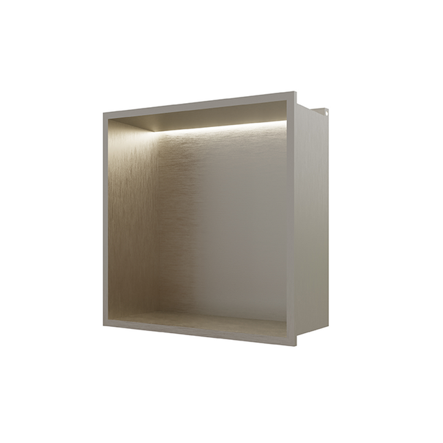 RAK INGOT Recessed Niche with LED 300mm x 300mm