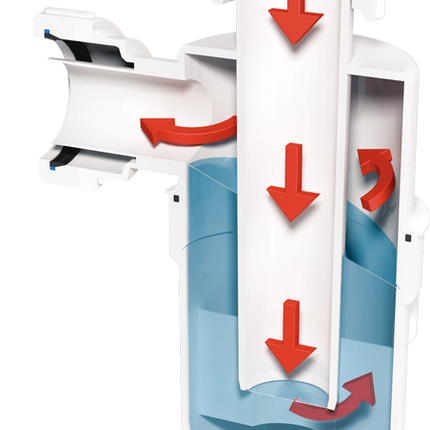 McAlpine AA10 Resealing Bottle Trap 75mm | Self-Ventilating | Adjustable Inlet