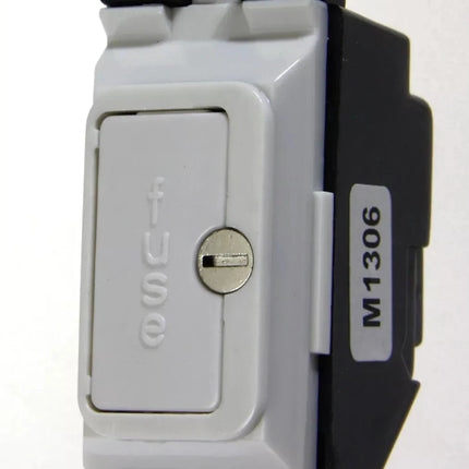 MK Grid K4890WHI 13A Fuse Unit White