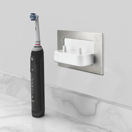 ProofVision TBCharge In-Wall Dual Electric Toothbrush Charger | Oral-B io Compatible | 5 Finishes