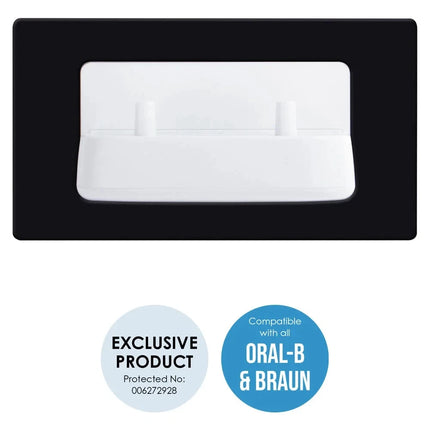 ProofVision TBCharge In-Wall Dual Electric Toothbrush Charger | Oral-B io Compatible | 5 Finishes