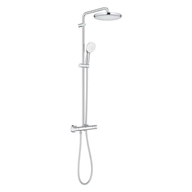 Grohe Tempesta 250 Shower System with Thermostat | 26670001 | Chrome | On Display in Norwich