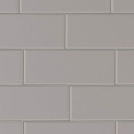 Wetwall Tile Collection - Metro Tile Effect Shower Wall Panels 2440x1220mm White Tile