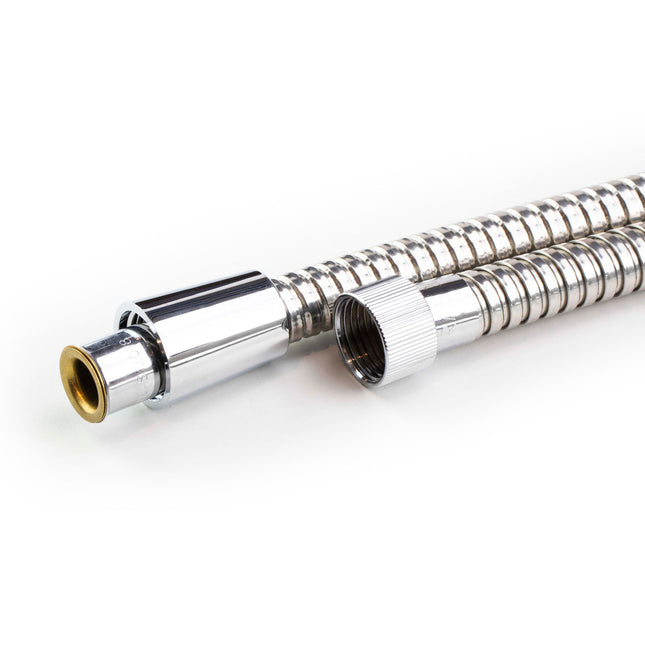 Euroshowers Smiple 11 High-Flow Shower Hose | 11mm Bore | WRAS Approved | Chrome