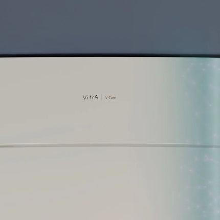 Vitra V-Care with controls on a dark gray background